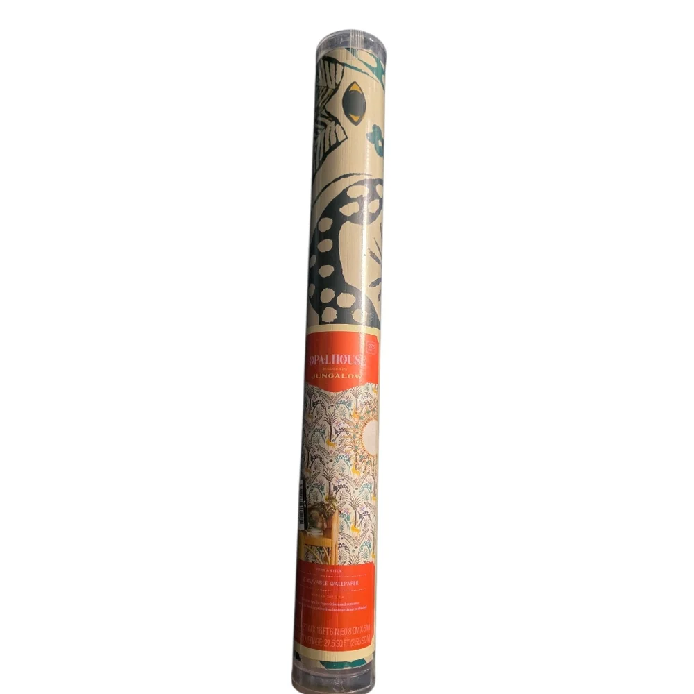 Opalhouse Fiesta Animals Peel & Stick Wallpaper Cream